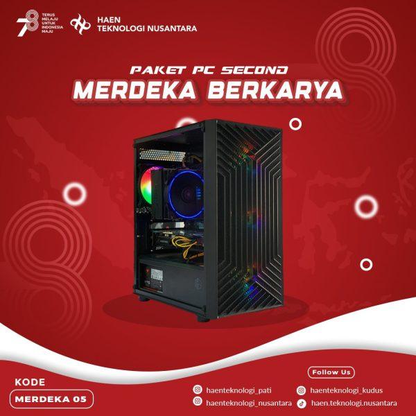 PC Gaming Ryzen 5 3600 GTX 960 16GB RAM NVME 256GB - Merdeka 05
