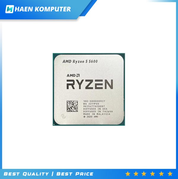 AMD Ryzen 5 5600 6 Core 12 Thread AM4 Tray